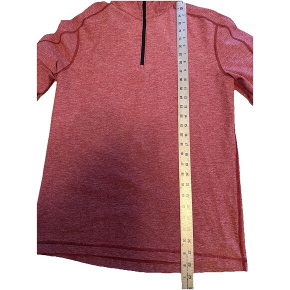 Lululemon Men Large Metal Vent Tech 1/4 Zipper Pullover Long Sleeve Workwear - Picture 2 of 5